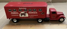 Vintage Ertl Budweiser World Famous Clydesdales Horse Bank 1941 Ford 1:43