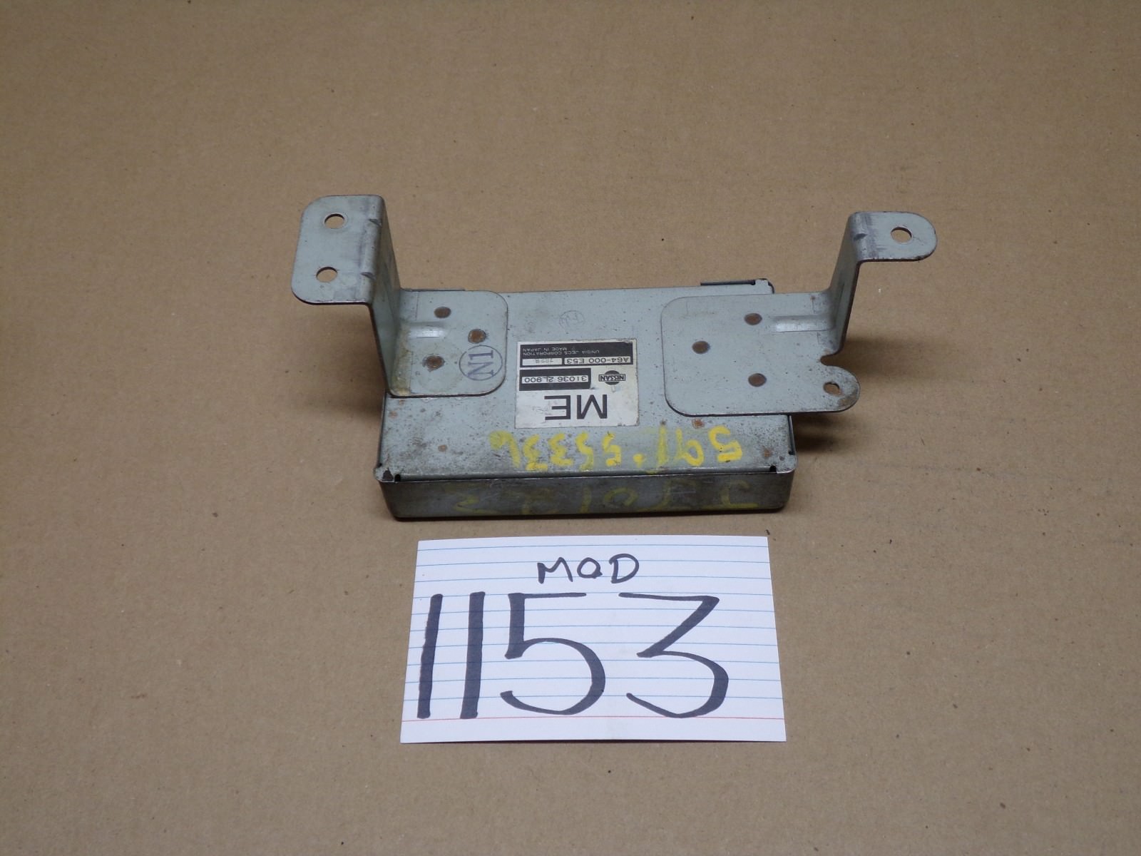 1998 Nissan Maxima Transmission Control Module Computer #1153-MOD 