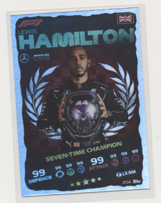 lewis hamilton rare card 2024 Race-Worn Suit Gold Edition Relic Top 15 Most Expensive F1