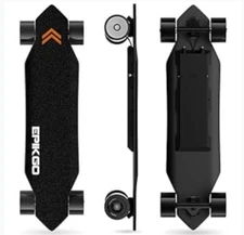 2100W Dual Motor Electric Skateboard Top Speed 25MPH With Remote | MSRP: $999