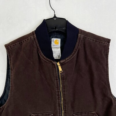 Carhartt ダックベスト V02 DKB　ブラウン　サイズ2XL 中古・古着通販】CarHartt (カーハート) ダックベスト/カーハート/V02