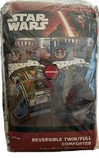 Star Wars Disney Reversible Twin Full Comforter New The Force Awakens