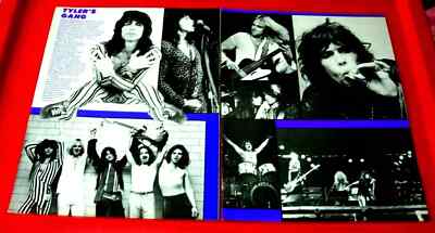 Aerosmith Vintage ORIGINAL 1982 Kerrang 2-Page ARTICLE/INTERVIEW/PHOTOS/POSTER