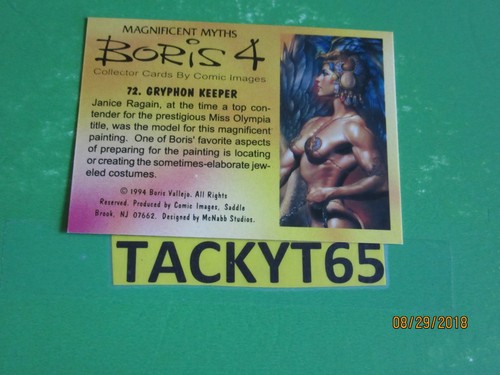 BORIS 4 MAGNIFICENT MYTHS 1994 SINGLE CARD(S) NEW YOU CHOOSE - Picture 134 of 186