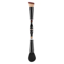 4 in 1 Makeup Brush Set Concealer Brush Plastic Handle Black 6.3Inches Height