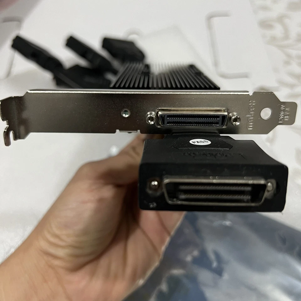 Matrox M9140 512MB GDDR2 M9140-E512LAF REV B PCI Express PCI-e Quad Video Card - Image 4 of 4