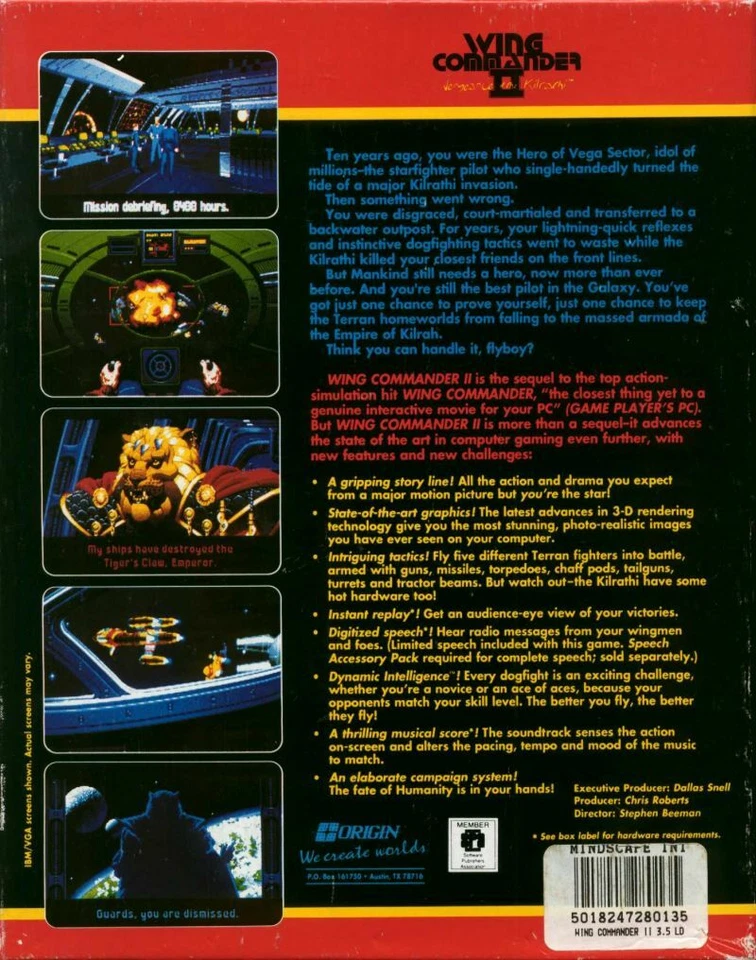 Wing Commander Collection PC Game Vengeance of the Kilrathi Secret Missions - Image 3 of 4