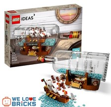 Lego Ideas 21313 92177  Ship in a Bottle BRAND NEW SEALED BOX