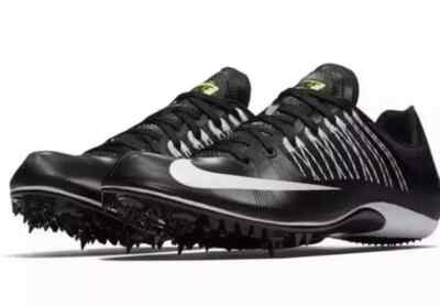 Nike Zoom Celar 5 Track Spikes Sprint Flywire Black White 
