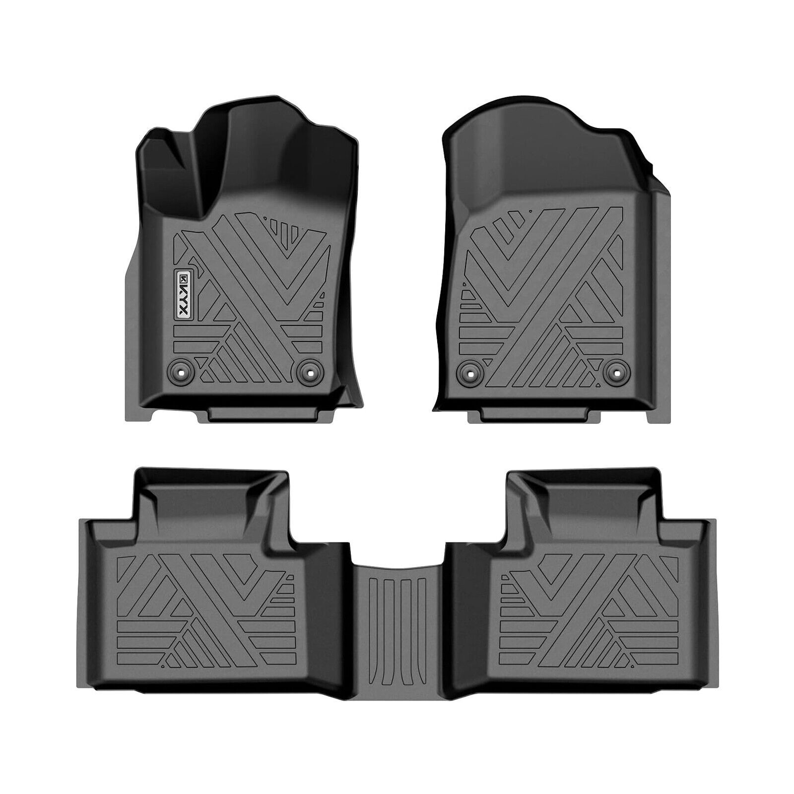 Floor Mats Liner For Jeep Grand Cherokee 2016 2021 Black All Weather