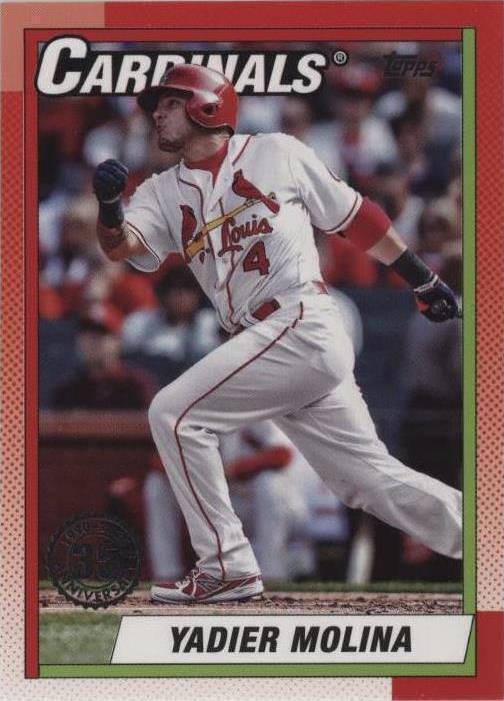 2025 Topps Series 1 - Yadier Molina #T90-5 - 1 of 1