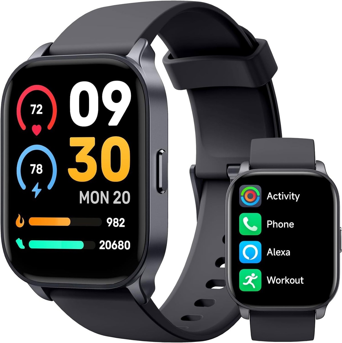 Smart Watch Men Women Call Heart Rate Sleep Alexa Waterproof for OnePlus  Open