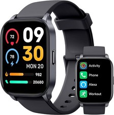 Smart Watch Men Women Calls/Heart Rate/Sleep/Alexa for Motorola moto g 2025 