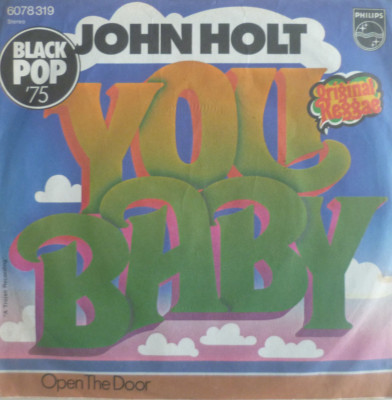 7'' 1975 REGGAE KULT ! JOHN HOLT : You Baby // MINT-? \