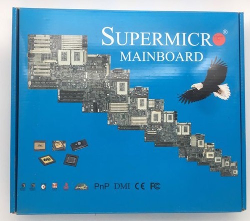 Supermicro p6sae mb, atx, socket 8, w cpu 200mhz, fan, retail box, manual - Picture 2 of 10