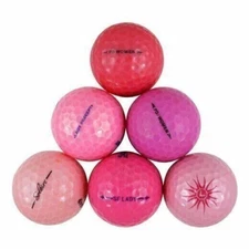 120 Premium Pink Near Mint Quality Used Golf Balls AAAA *SALE!*