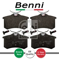 Brake Pads Set Rear Benni Fits Lancia Delta 1993-1994 2.0 9944395