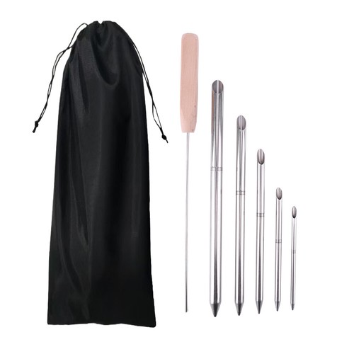 Rope Splicing Tool Kit Stainless Steel Knotter Tools for Double Braid Eye Line - Picture 7 of 11