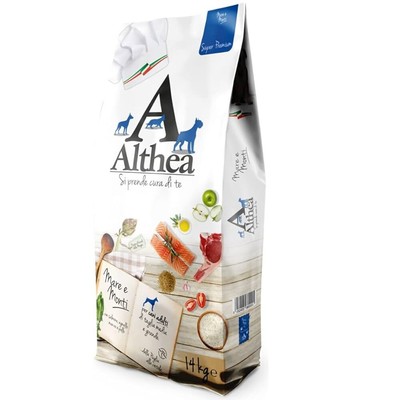 Althea Mare Monoprotein Hundefutter – Hypoallergen Mit Lachs & Salbei, Für Ausgewachsene Hunde Mittelgroß/groß