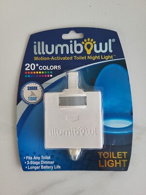 IllumiBowl Automatic Battery Powered LED 20+ Color Changing Night Light 