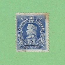 Francobollo: Cile 5 Centavos, CORREOS CHILE, timbrato, condizioni vedi scansione