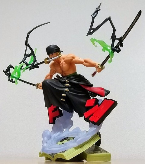 コミック・アニメ JUMP OUT HEROES ONE PIECE RORONOA ZORO One Piece Jump Out Heroes Zoro Figure | eBay