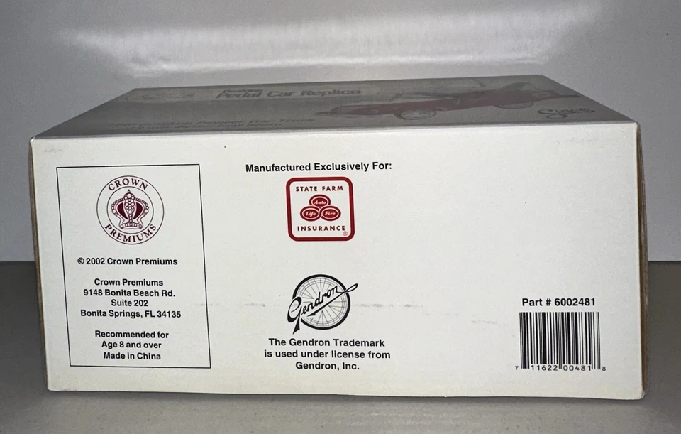 Réplica de auto a pedales de escritorio - Camión de remolque Gendron Pioneer State Farm Insurance 1940 Foto 2 de 4