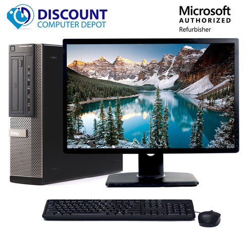 Dell Desktop Computer Core i5 Tower 8 GB 1 TB HDD 22" LCD Windows 10 PC Wi-Fi BT - Picture 14 of 14