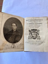 Dottrina Cristiana Spiegata in Quattro Libri G. Savonarola Conzatti Padova 1768