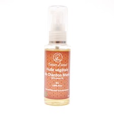 Huile de Chardon Marie Bio 60ml, Vierge Première Pression à Froid 100% Pure