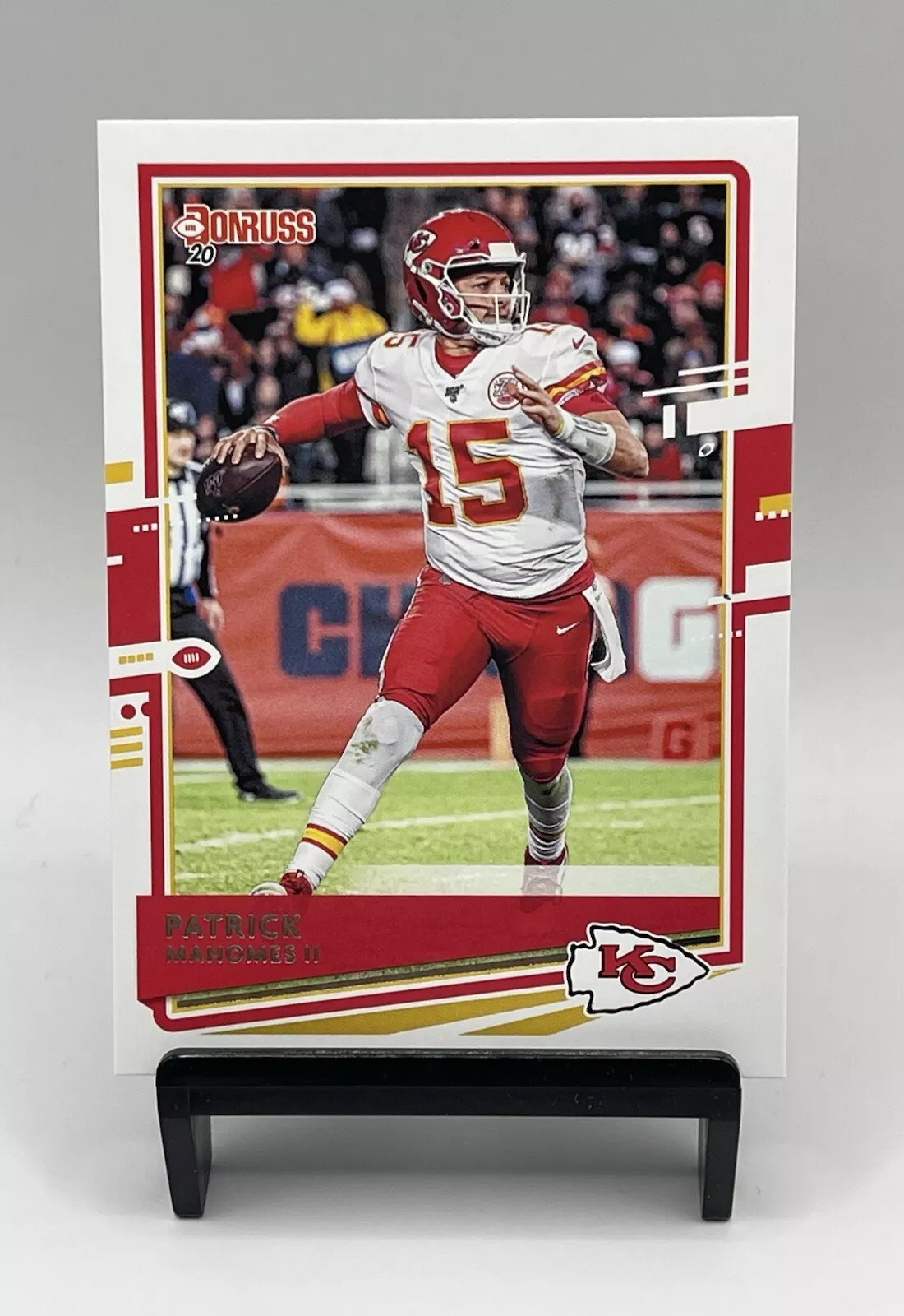 Patrick Mahomes trading card