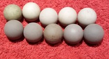 Lot of 10 each, 21.8mm Computer Mouse Balls.