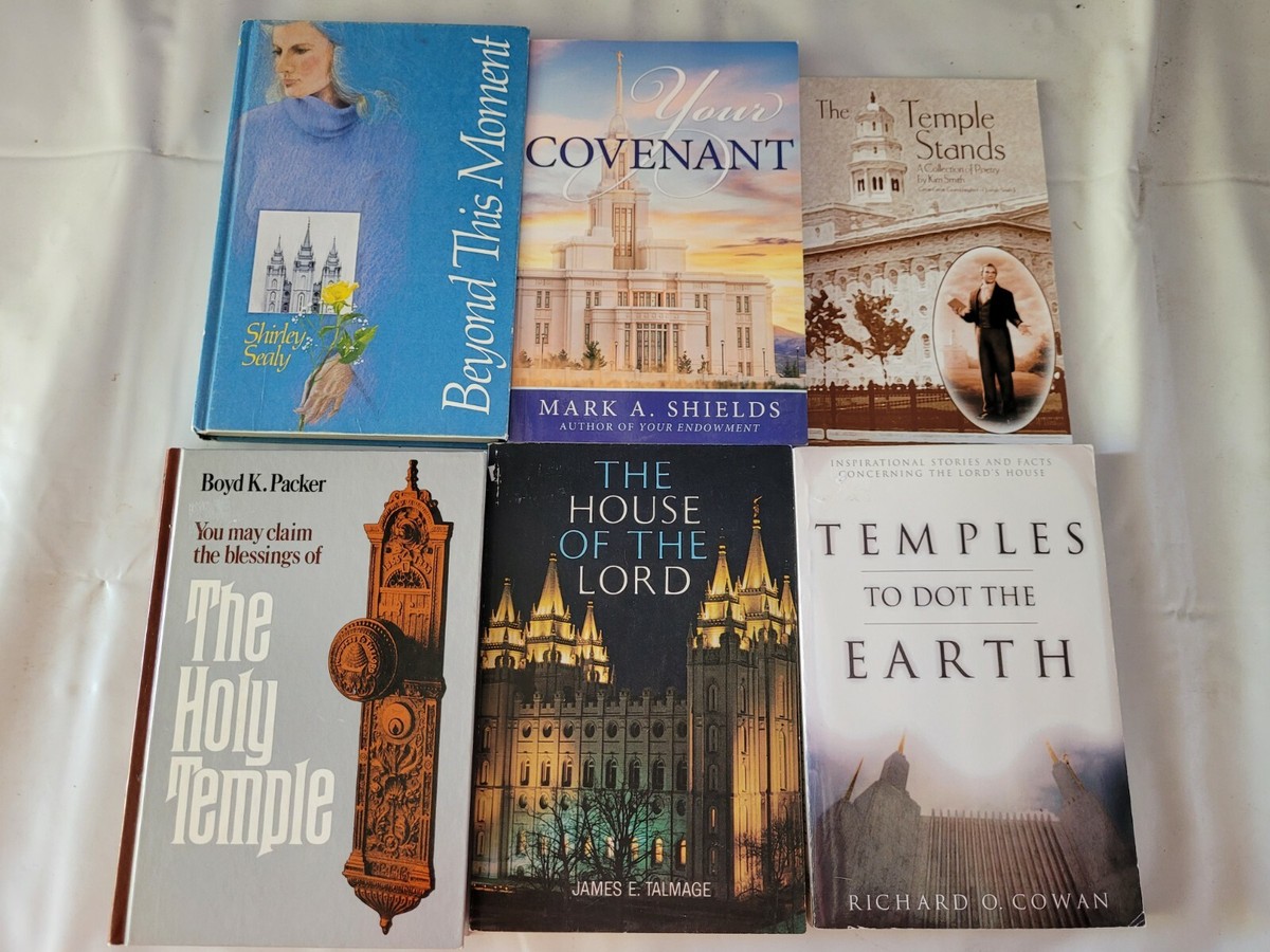 TEMPLES LDS Mormon Lot Books House of Lord Holy Temple Your Covenant Dot  Earth