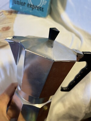 Exgura Macchina per caffè espresso da fornello Caffettiera italiana con caffettiera 2 tazze 4 tazze 6 tazze 9 tazze opzionale Latte Maker Macchina da caffè classica(100ml