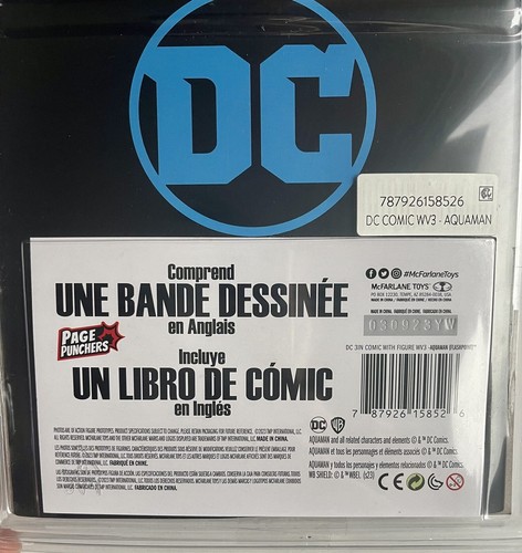 DC Direct Page Punchers - 3" Figur mit Comic Wave 3 - Aquaman (Flashpoint) NEU - Bild 4 von 4