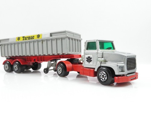 Matchbox Lesney Tarmac Super Kings K16/18/115 Ford LTS CAMION RIBALTABILE #8627 - Foto 5 di 9