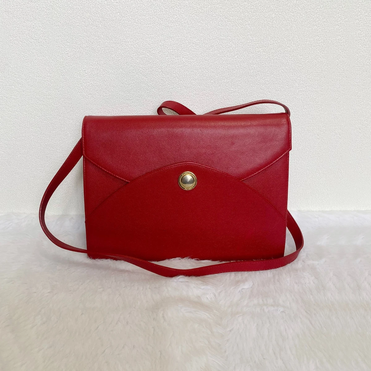 Lanvin Leather Exterior Red Bags & Handbags for Women for sale | eBay