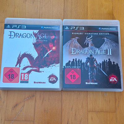Electronic Arts Dragon Age Origins + Dragon Age II PS3 PAL USK 18 Uncut
