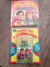 Vintage Laugh  Learn Life Skills Activity Sharing Kit Cassette Boys And Girls