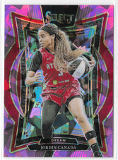 2025 Select WNBA Concourse Pink Ice #62 Jordin Canada Atlanta Dream UCLA