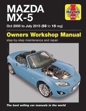 Mazda MX-5 (Oct 05 - July 15) 55 to 15 Haynes  by Martynn Randall PAPERBACK