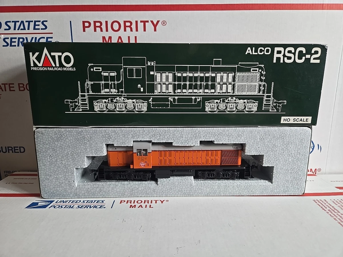 KATO HOゲージ 米国型 RSC-2 SAL Kato HO Milwaukee Road Alco RSC-2 Diesel Locomotive #977 Tested | eBay