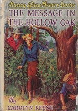 Product Image: The Message in the Hollow Oak Carolyn Keene 1935 First Edition Nancy Drew!
