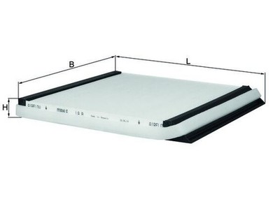Filter, indoor air Knecht LA 8