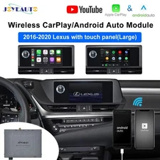 Wireless CarPlay & Android Auto For Lexus Kit Decoder w/ Big Touch Panel