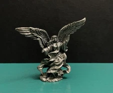 Rawcliffe Pewter Angel of Light Dark Heavens Legends Mini Art Figurine OOP AD&D