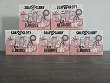 Soap & Glory The Glorious Five Best Of Soap & Glory Gift Set x5 Boxes Large Lot