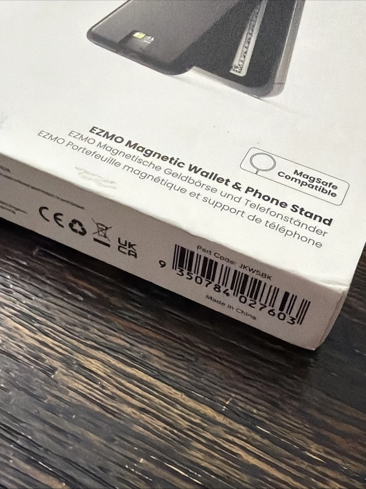 GENUINE JOURNEY EZMO MagSafe Wallet & Phone Stand Black OPEN BOX NEW! - Image 4 of 4