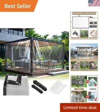 14 Mil PVC  Tarp Extreme Heavy Duty Vinyl Coated Tarpaulin Camping Tent