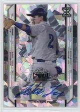 2021 Leaf Metal Draft Silver Crystals Jake Fox #BA-JF1 Auto 0l1